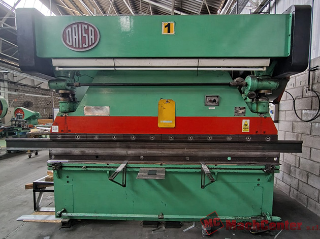 Plegadora DAISA 3000 mm x 80 Tns